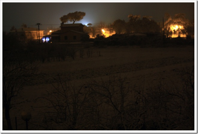 photo.stesio54.it - nevicata 19 - 12 - 2009, foto notturna